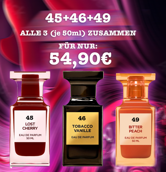 LIMITIERTES ANGEBOT 45 + 46 + 49